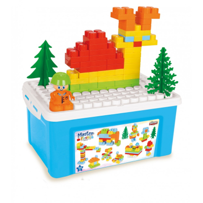 Master Block 128 pcs σε κουτί αποθήκευσης 03571 12m+