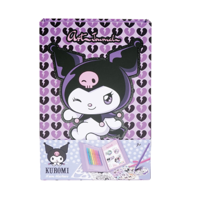 HappiHobbi Art Journal Neon Μαρκαδόροι Kuromi Για 9+ Ετών