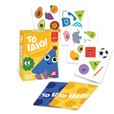 AS Games Παιχνίδια Με Κάρτες Kiddy Cards Assortment Για 18+ Μηνών - ΤΟ ΙΔΙΟ