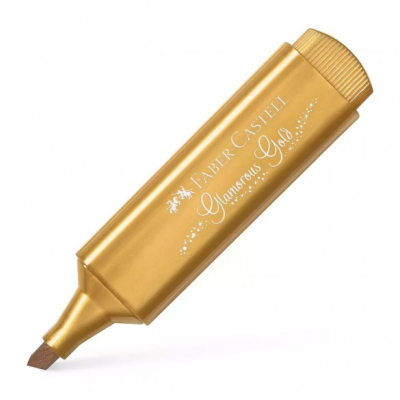 ΜΑΡΚΑΔΟΡΟΣ ΥΠΟΓΡΑΜΜΙΣΗΣ FABER CASTELL ΧΡΥΣΟ ΜΕΤΑΛΛΙΚΟ 154650