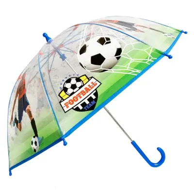 Chanos Ομπρέλα Παιδική με μπαστούνι απλή R45cm POE FOOTBALL