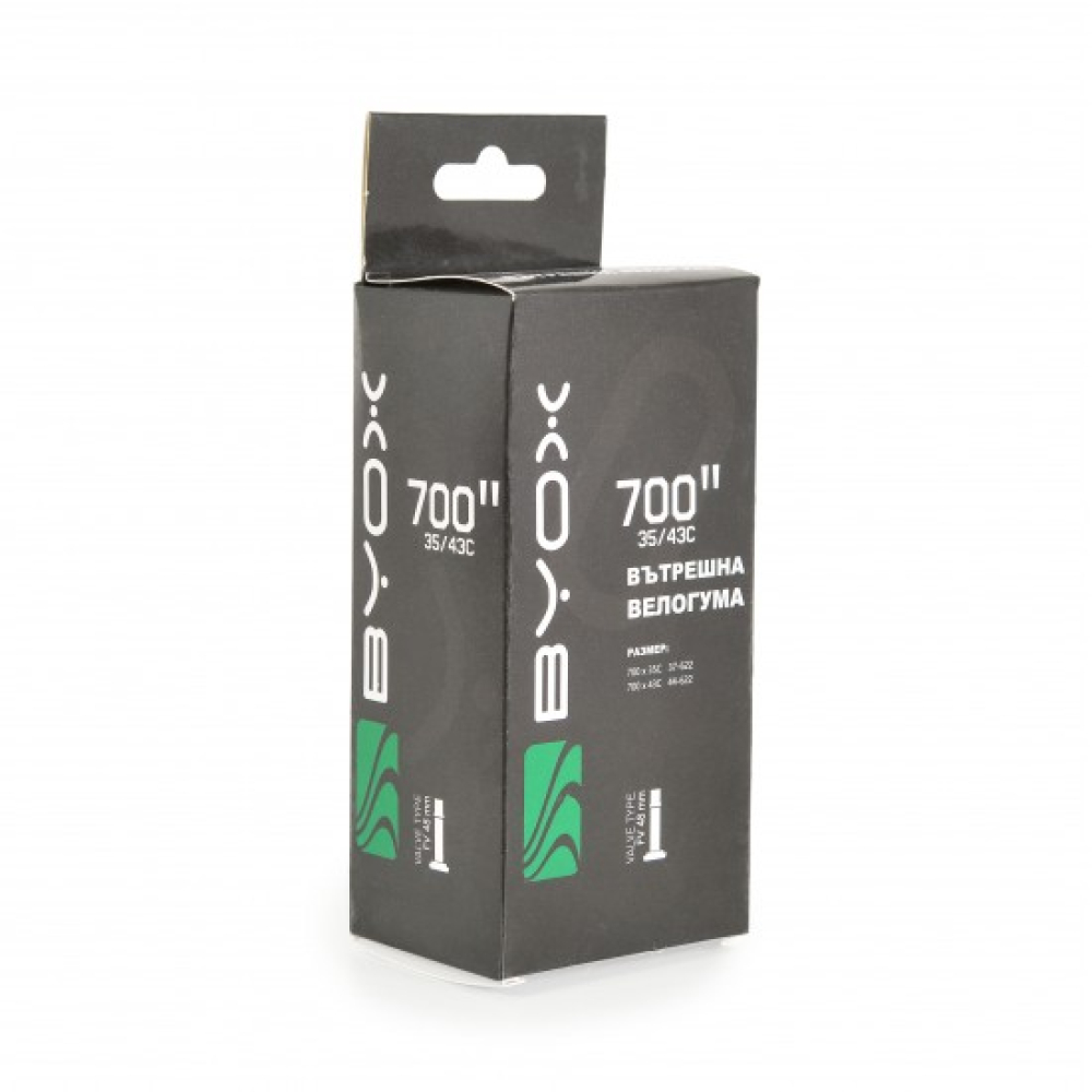 Byox Σαμπρέλα Ποδηλάτου 700" х 35/43C F/V 48mm