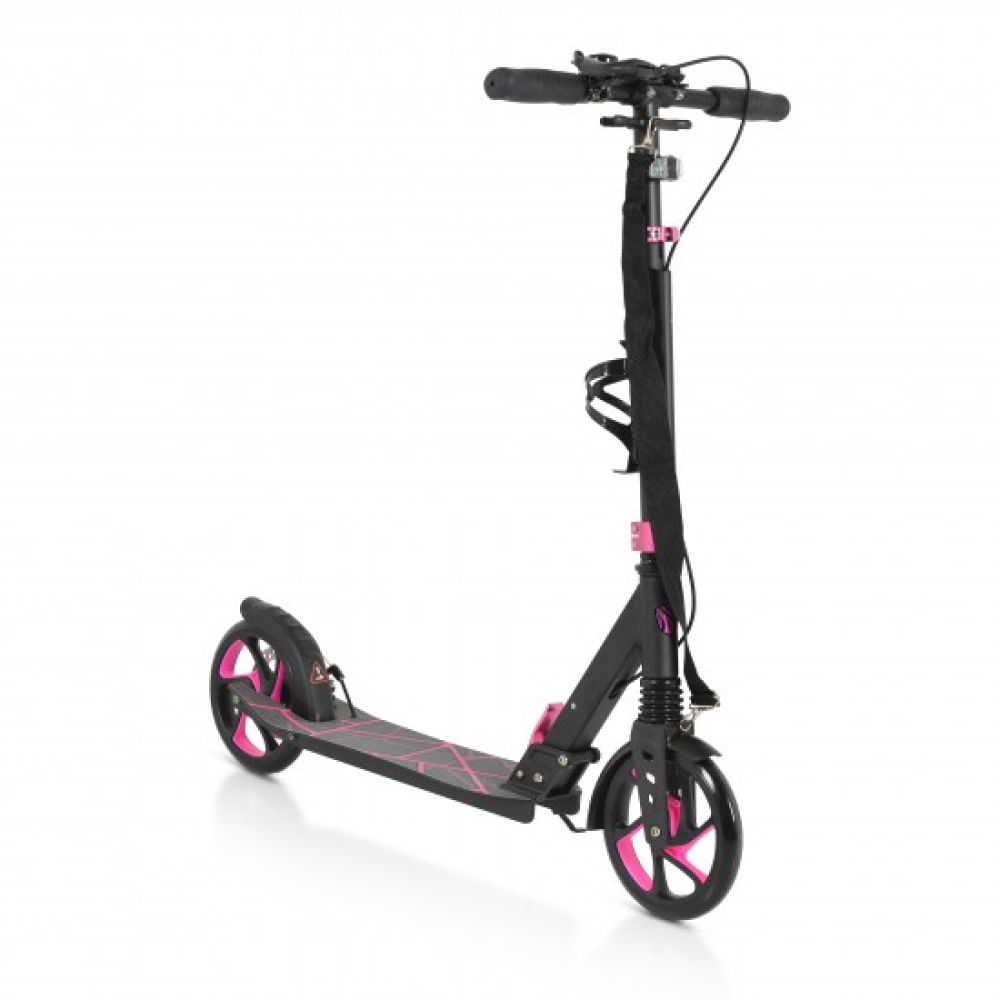 Πατίνι Αλουμινίου Με Αναδίπλωση Chic pink Byox + Δώρο Κουδουνάκι