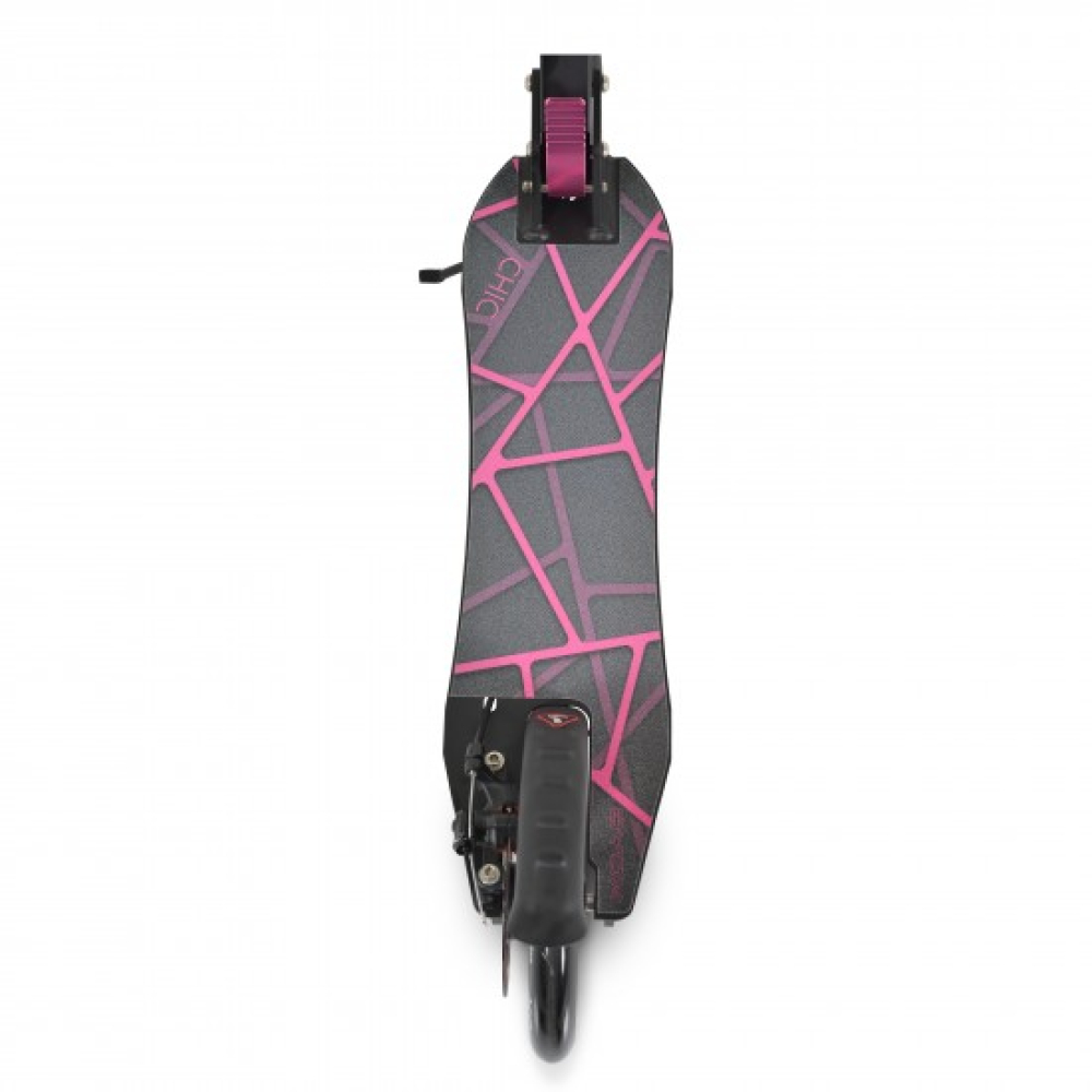 Πατίνι Αλουμινίου Με Αναδίπλωση Chic pink Byox + Δώρο Κουδουνάκι