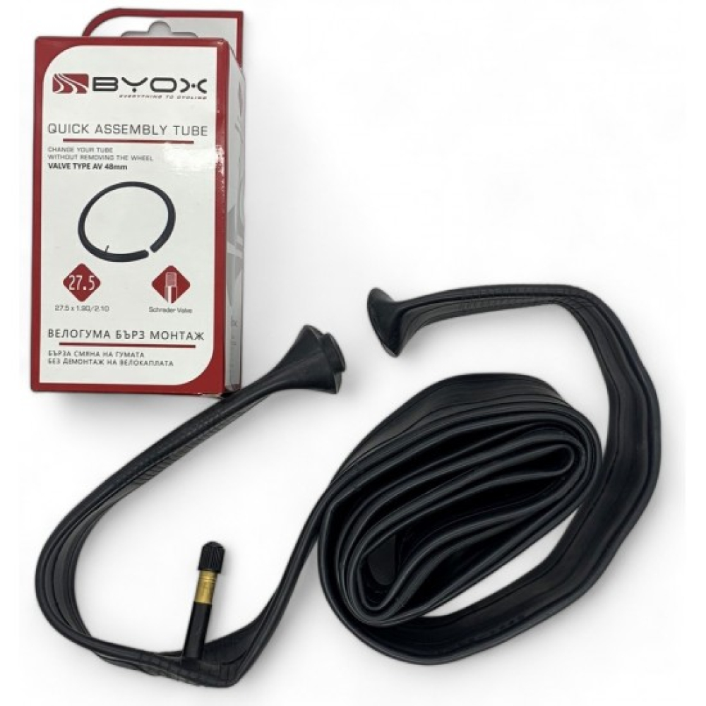 Byox Σαμπρέλα Ποδηλάτου Quick Assembly 27.5“ х 1.90/2.10 A/V 48mm