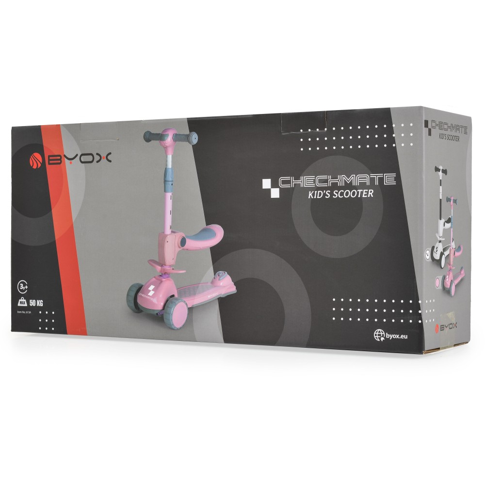 Παιδικό Πατίνι Byox Checkmate Lace White