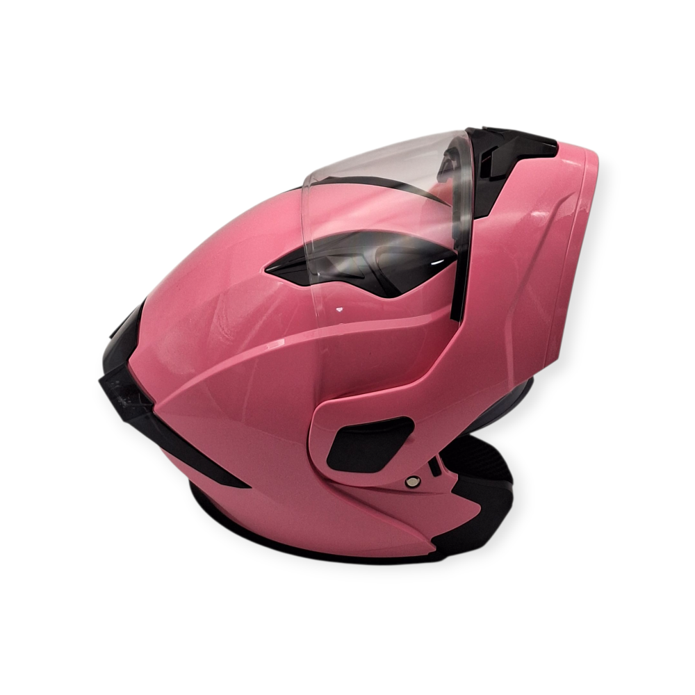 Κράνος μηχανής Flip-up GSTK pink - S