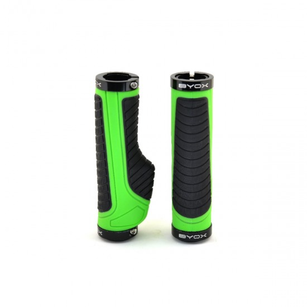 Byox Χειρολαβές Ποδηλάτου Green HL-G312 L=130mm