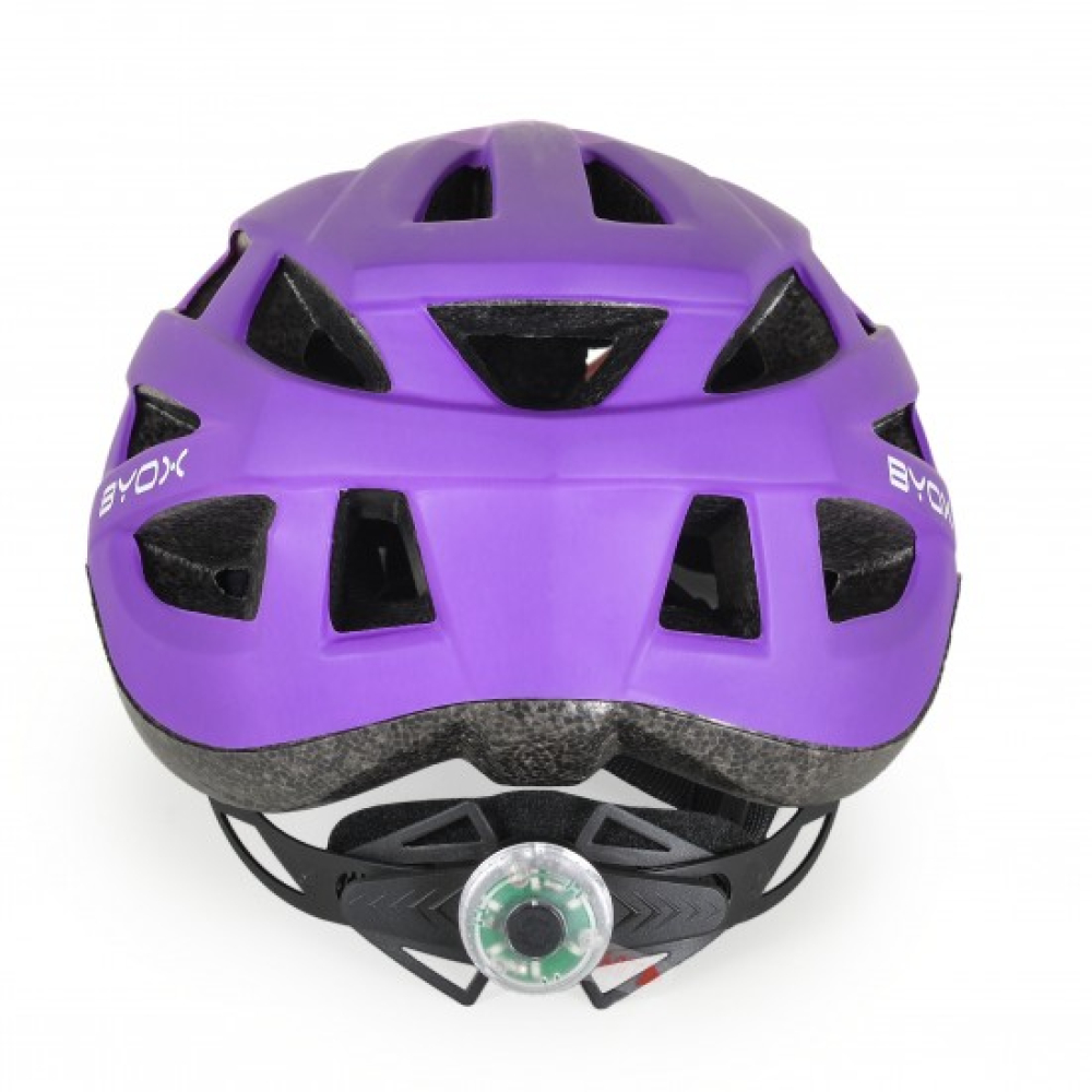 Byox Κράνος Ποδηλάτου Y48 purple