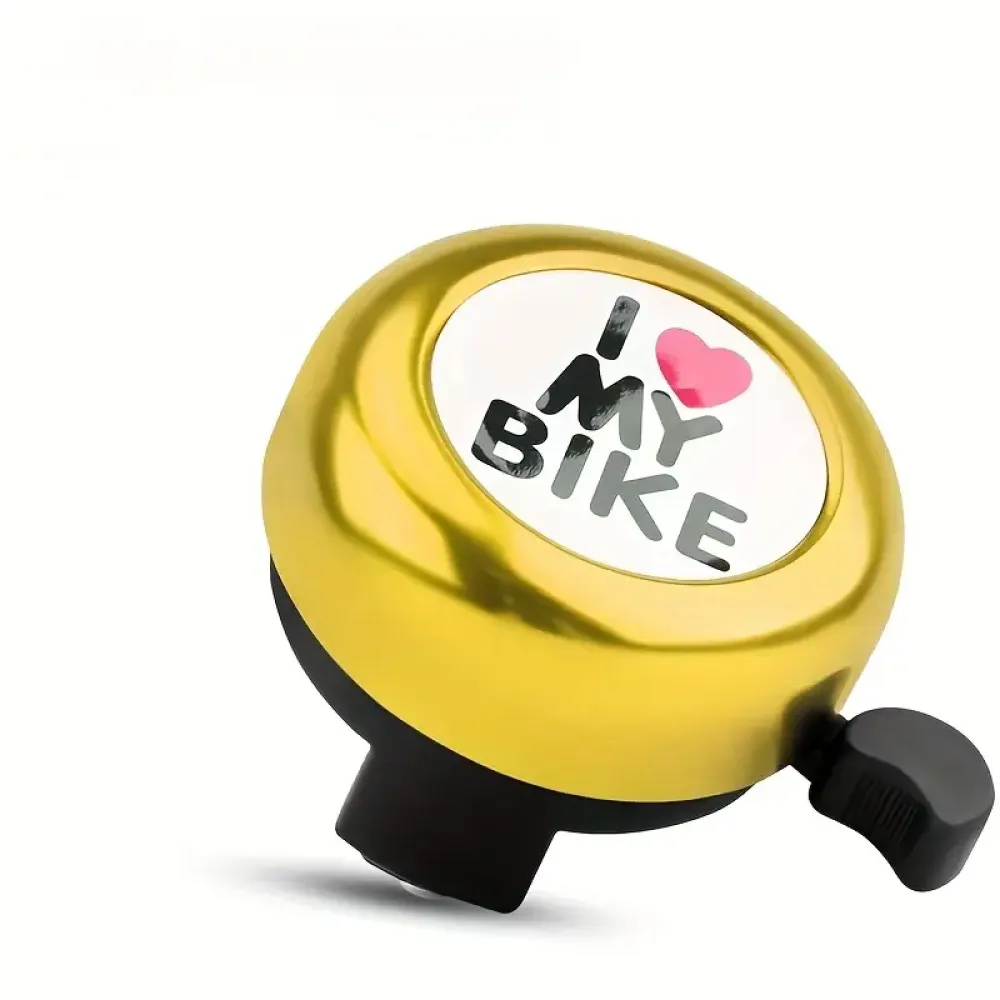 Kουδούνι ποδηλάτου I Love My Bike - Χρυσό