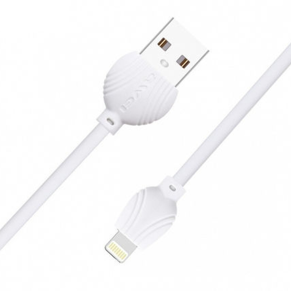 AWEI Καλώδιο φόρτισης & data - USB to Lightning – CL-63 – 1M - Λευκό