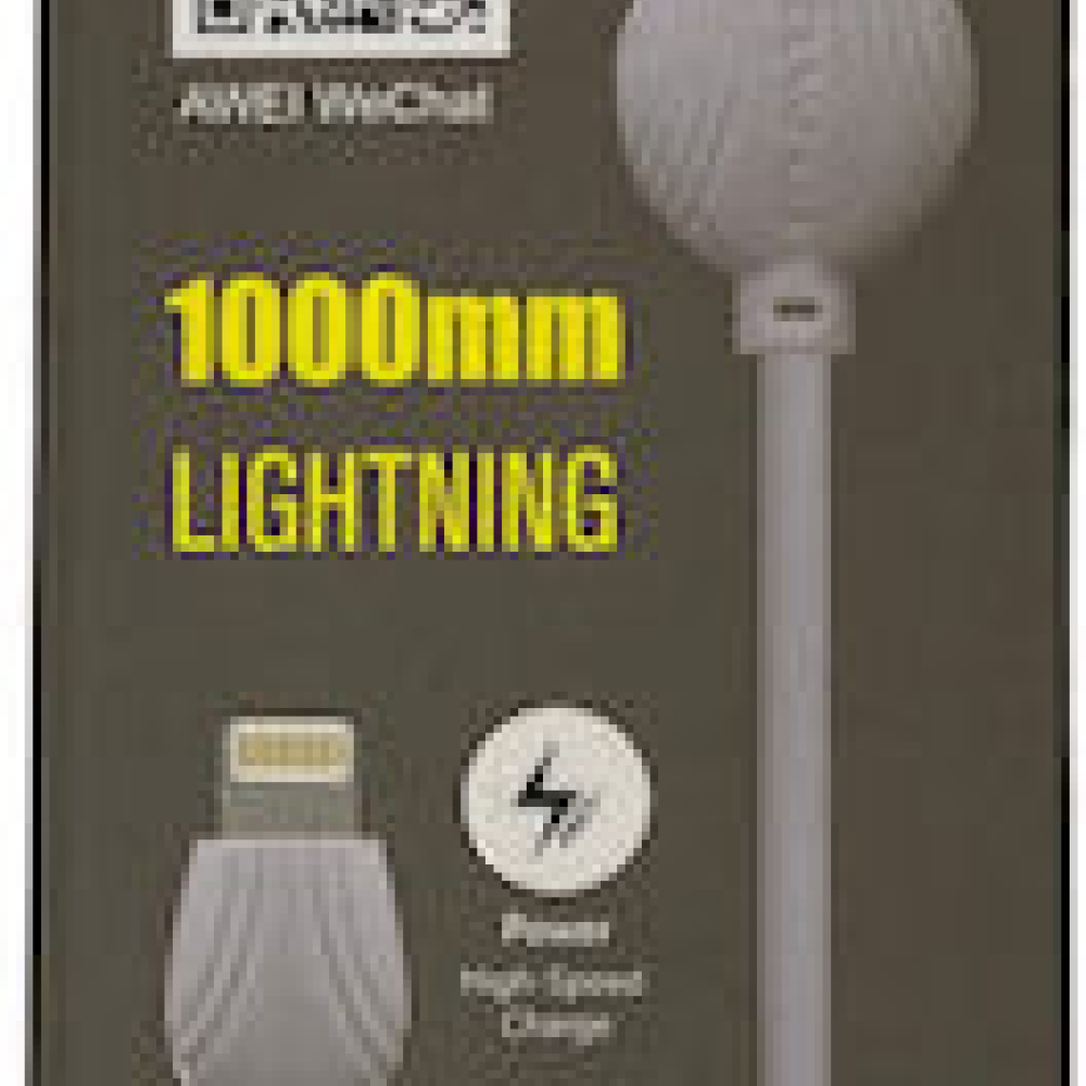 AWEI Καλώδιο φόρτισης & data - USB to Lightning – CL-63 – 1M - Λευκό