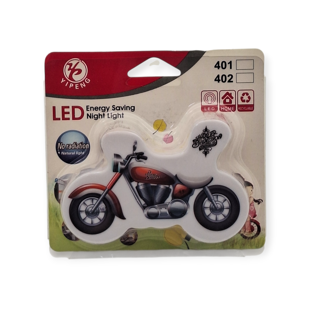 Φωτάκι LED Νυκτός Πρίζας Με Διακόπτη ON/OFF -  ΜΗΧΑΝΗ