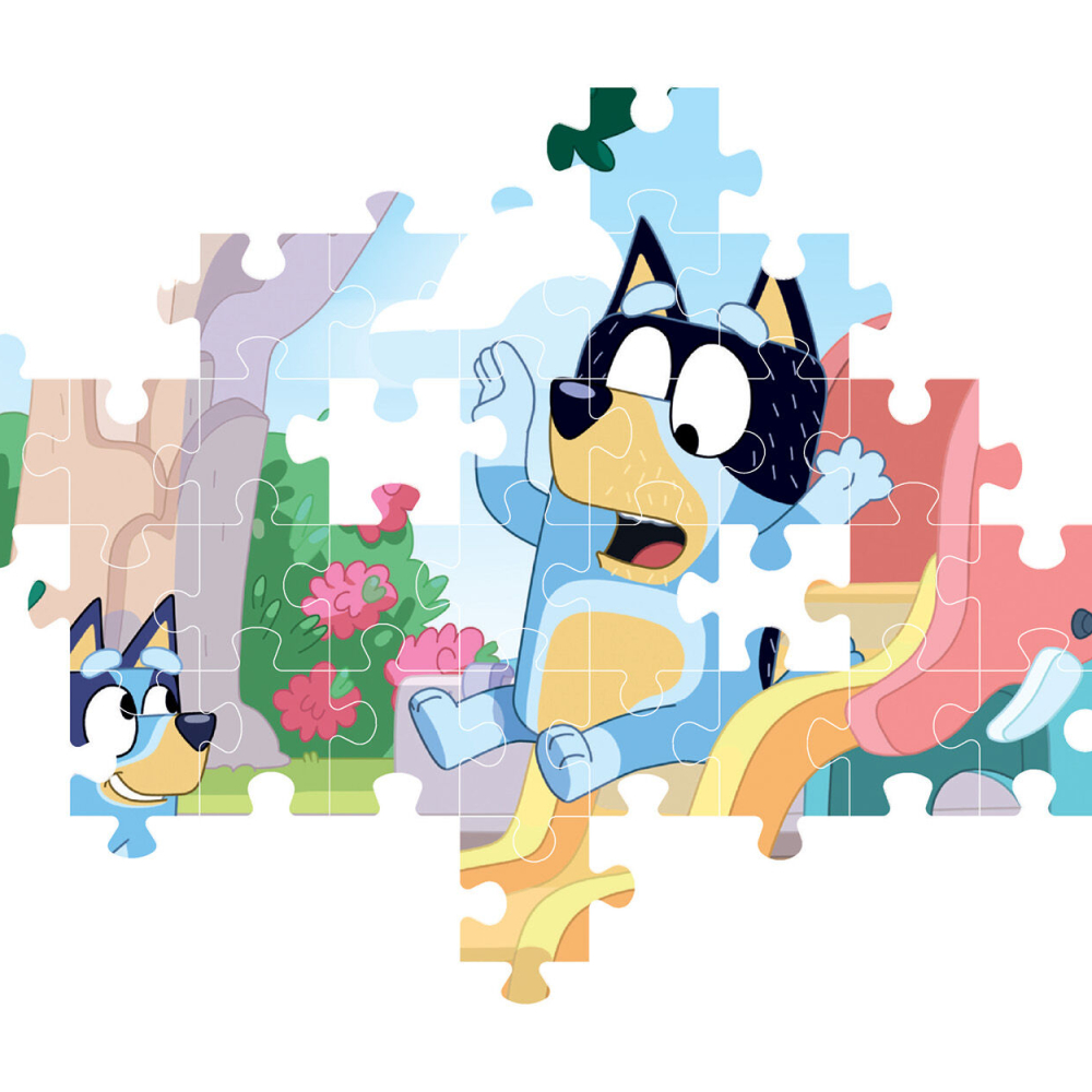Clementoni Παιδικό Παζλ Super Color Bluey 104 τμχ