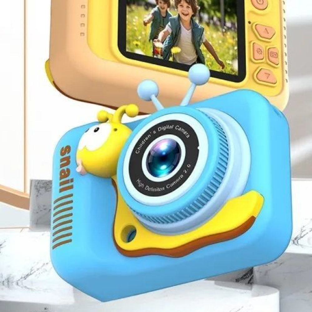 Παιδική ψηφιακή κάμερα Snail - Μπλε