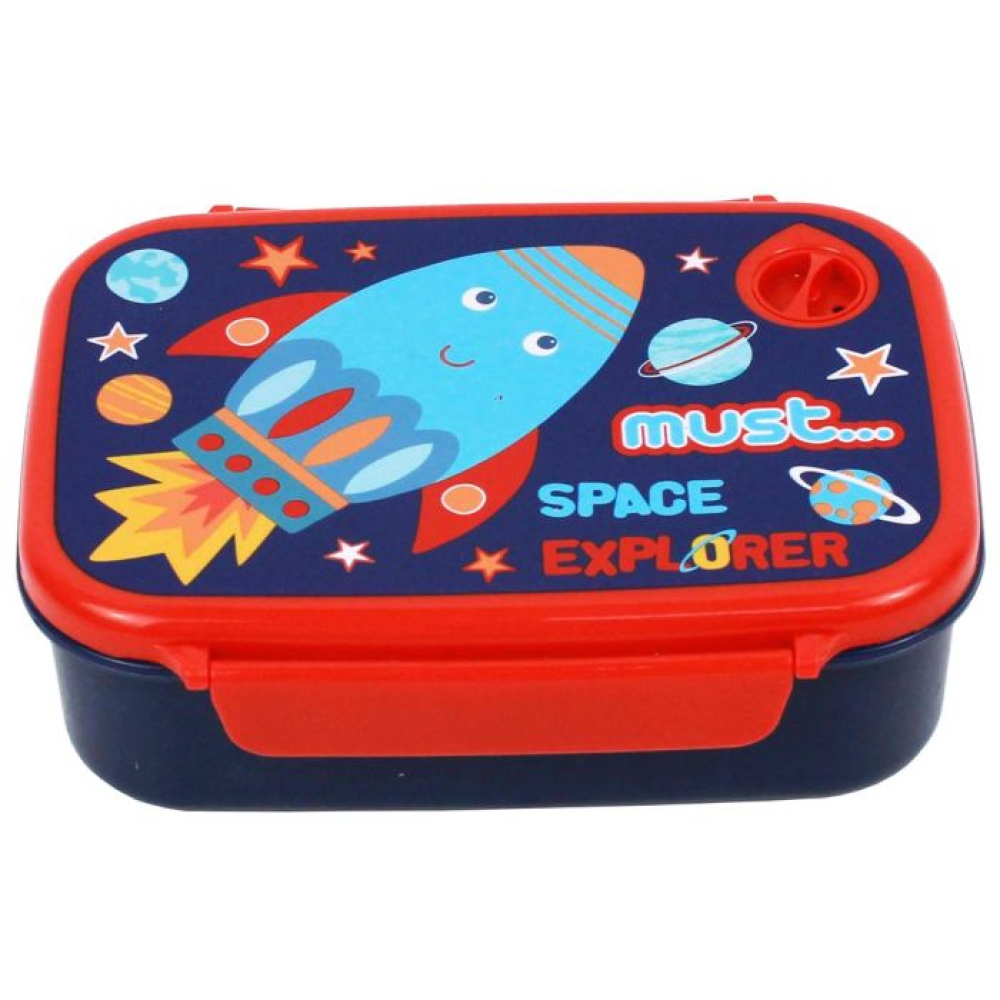 Σετ Φαγητού Must Space Rocket Με φαγητοδοχείο 800ml και Παγούρι 500ml