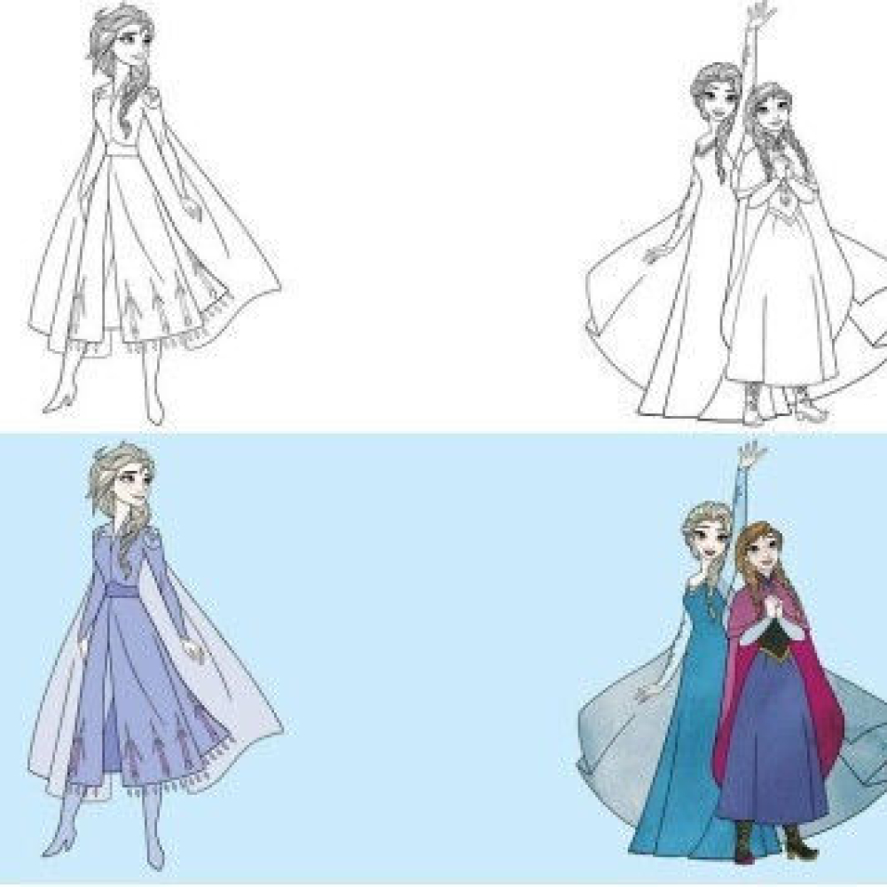 Τετράδιο Καρφίτσα 17×25 40Φ Frozen II 