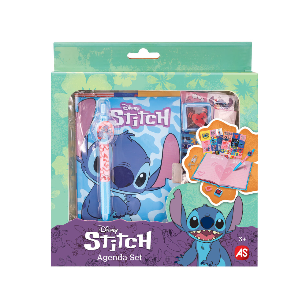 AS Ατζέντα Disney Stitch Σε 2 Σχέδια Για 3+