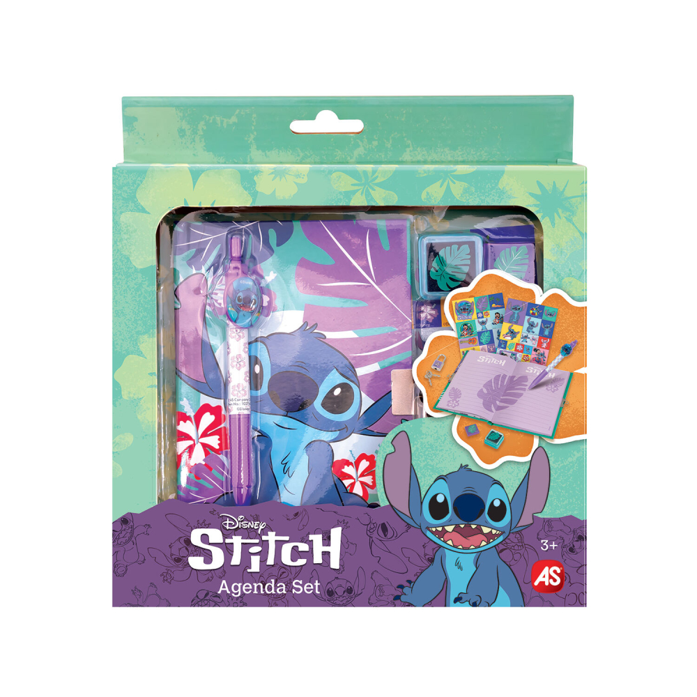 AS Ατζέντα Disney Stitch Σε 2 Σχέδια Για 3+
