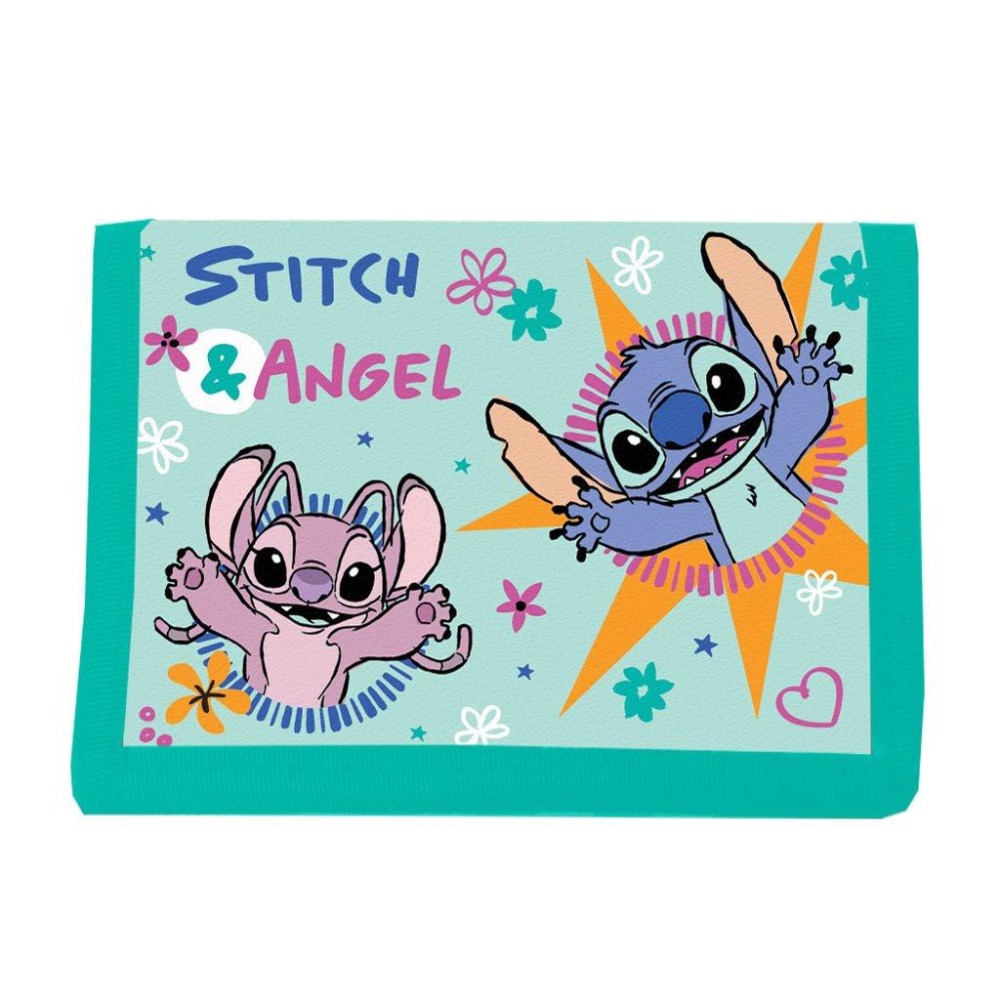 Παιδικό Πορτοφόλι LILO & STITCH  Σετ με Μπρελόκ
