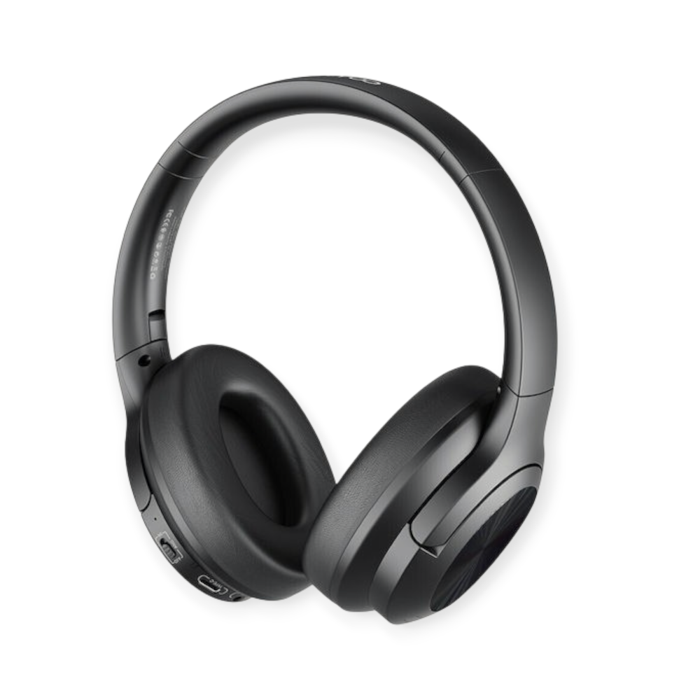 TRANYOO T-H7 Ασύρματα Bluetooth On Ear Ακουστικά Μαύρα