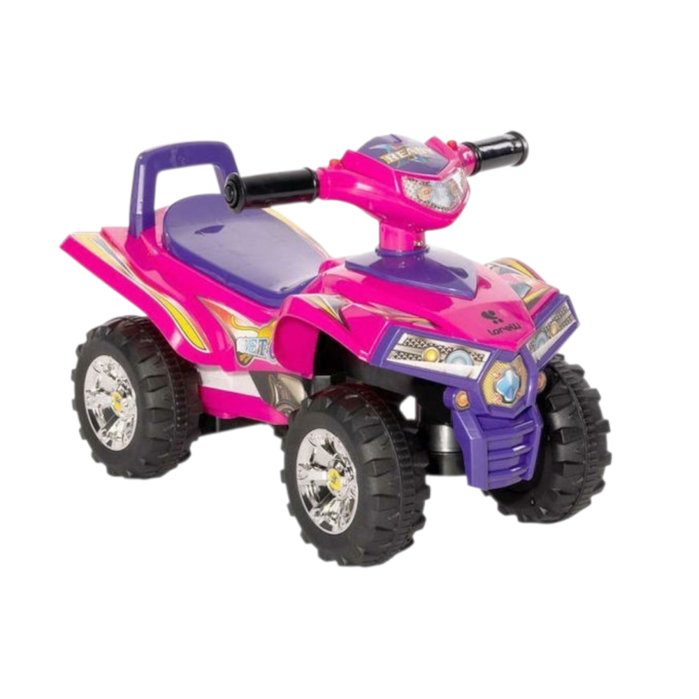 Lorelli ATV Περπατούρα Αυτοκινητάκι Ride On για 12+ Μηνών Φούξια
