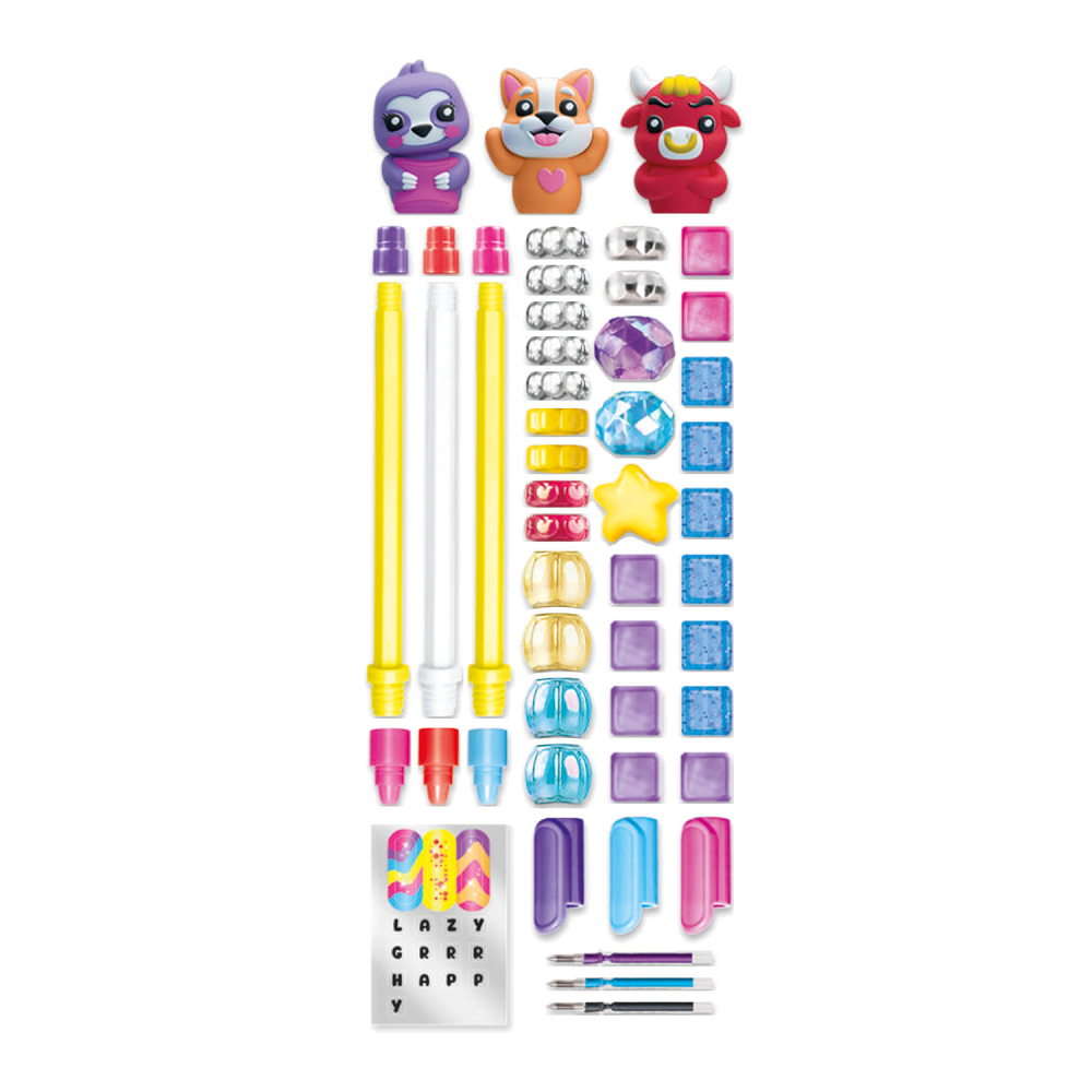 Clementoni Σετ Message Pens 3τεμ Foodies, Emotions, Lucky Μαθαίνω & Δημιουργώ για 6+ Ετών