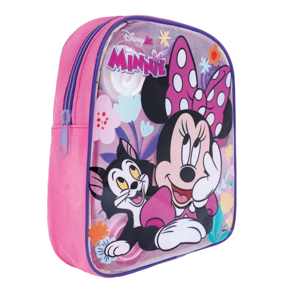 AS Πλαστελίνη Disney Minnie Τσάντα Πλάτης Με 4 Βαζάκια - Καπάκια Καλουπάκια Και 5 Εργαλεία 200gr Για 3+ Χρονών