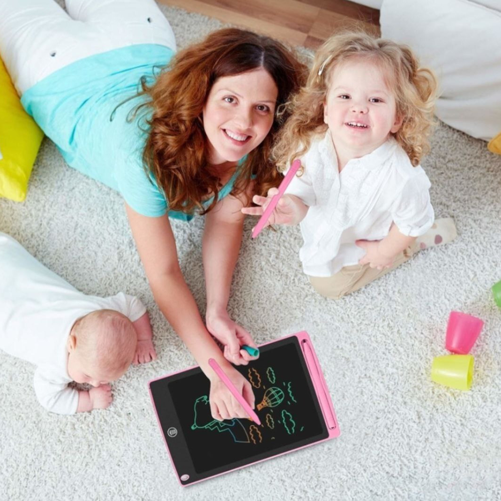 Παιδικό Tablet Ζωγραφικής & Σημειώσεων με Γραφίδα 16" Ροζ