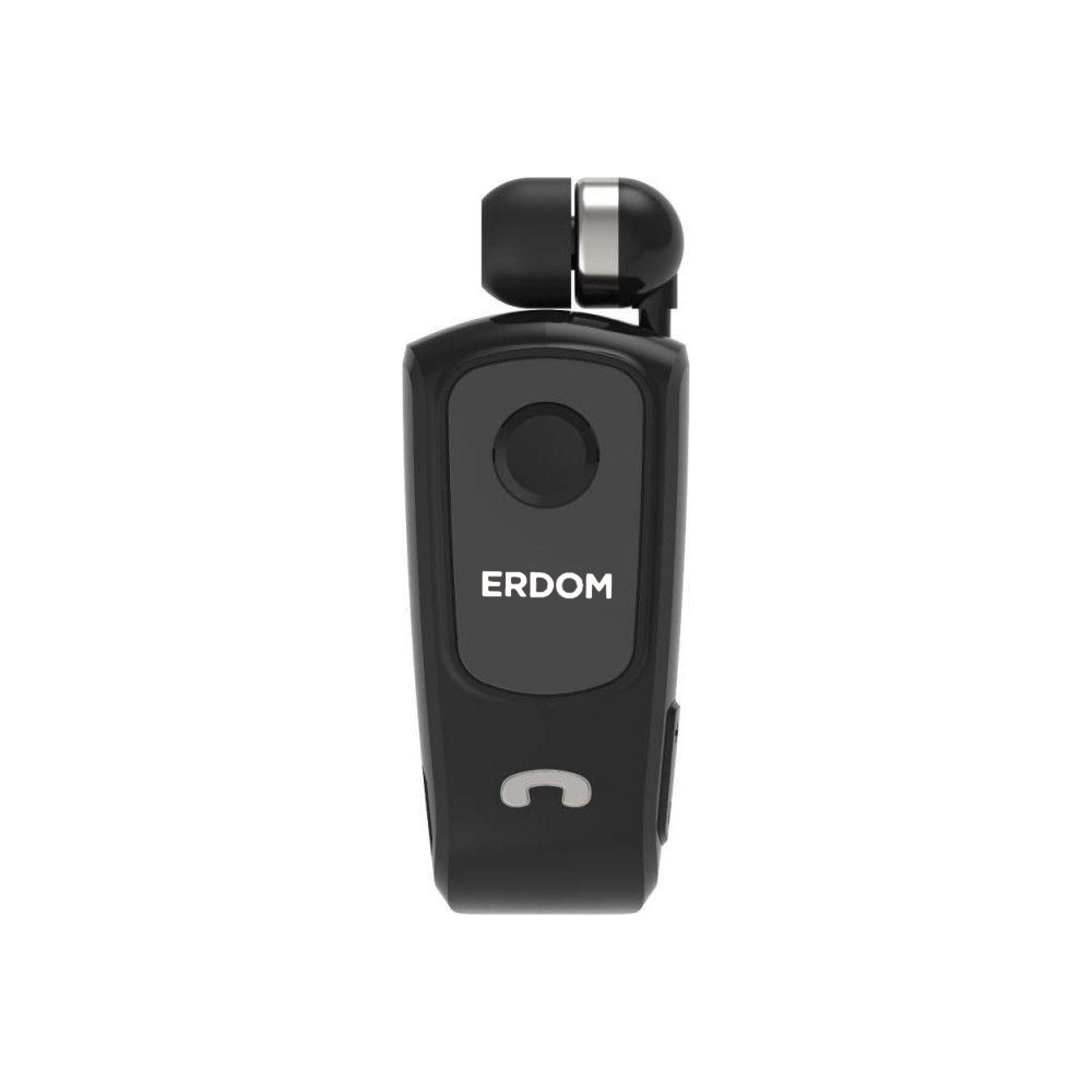 Ακουστικό Bluetooth Clip-On ERDOM EB-520 - Μαύρο