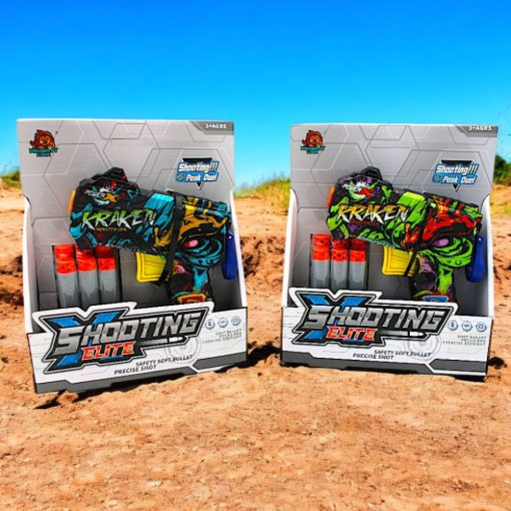 Όπλο με Μαλακές Σφαίρες (x6) Shooting Elite