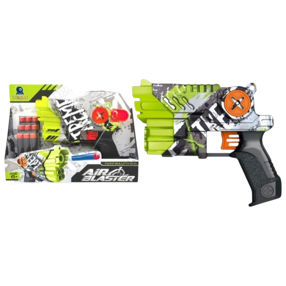 Όπλο με μαλακές σφαίρες(x9)  Air Blaster