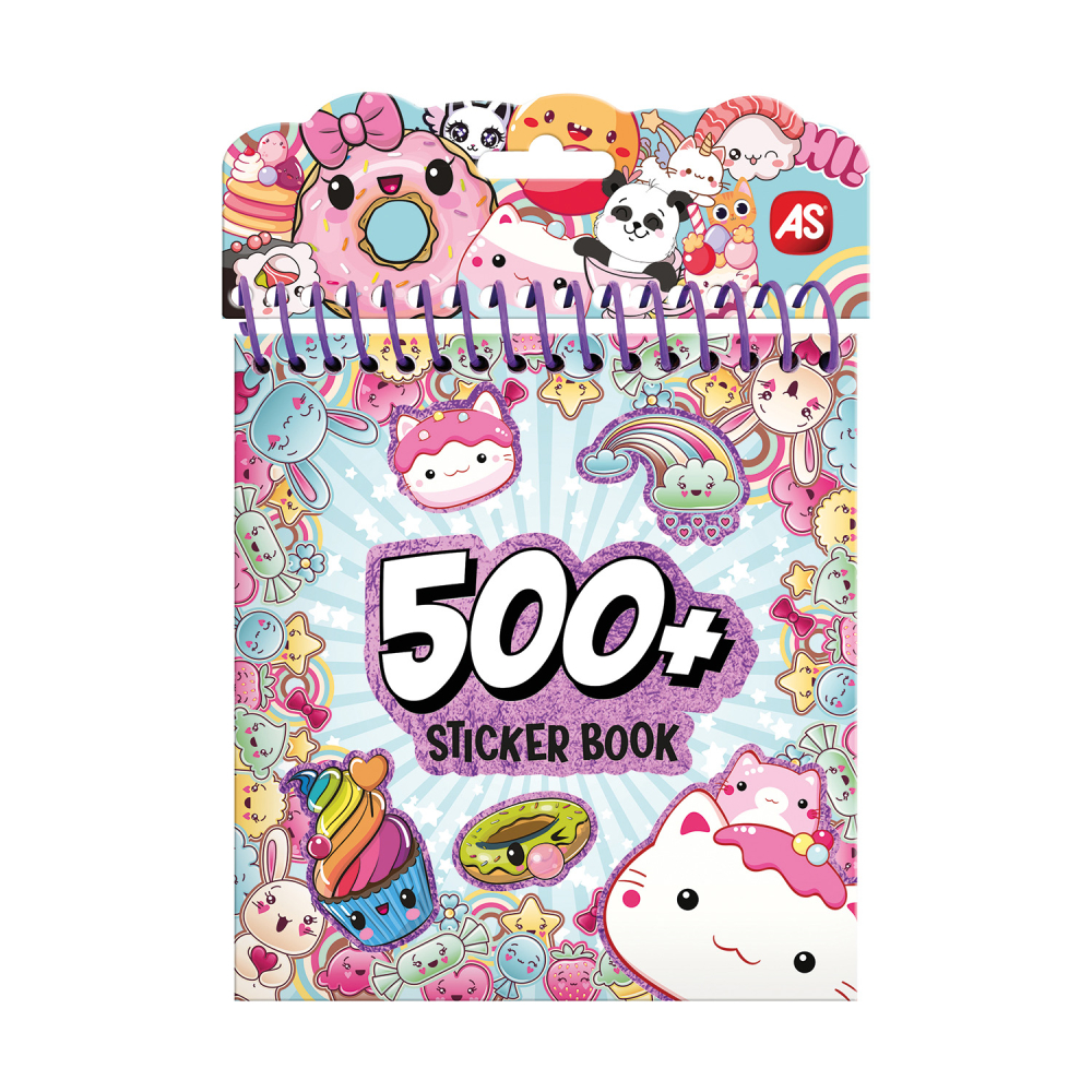 AS Τετράδιο με Αυτοκόλλητα , Assortment για 3+ Ετών