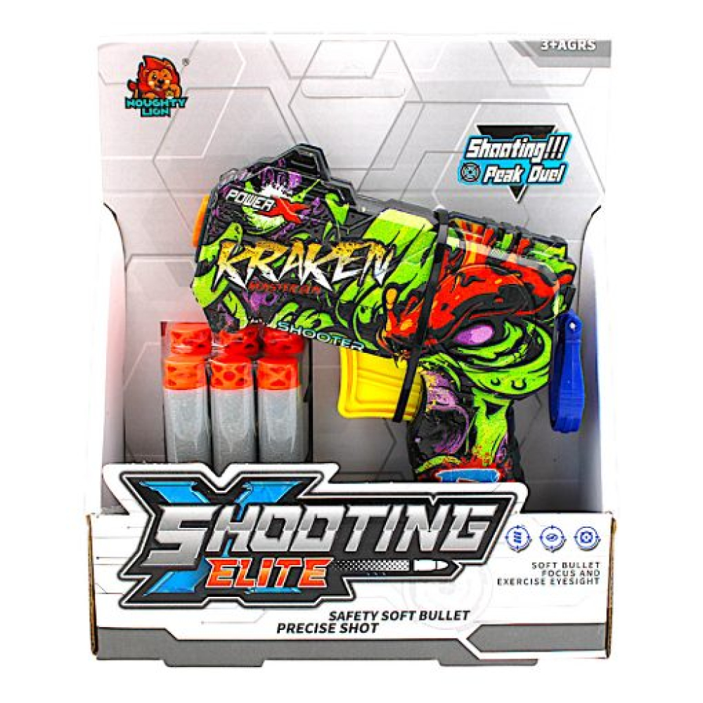 Όπλο με Μαλακές Σφαίρες (x6) Shooting Elite