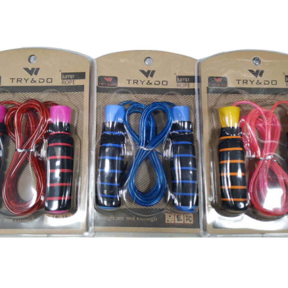 Σχοινάκι γυμναστικής – 556648 ροζ - κίτρινο