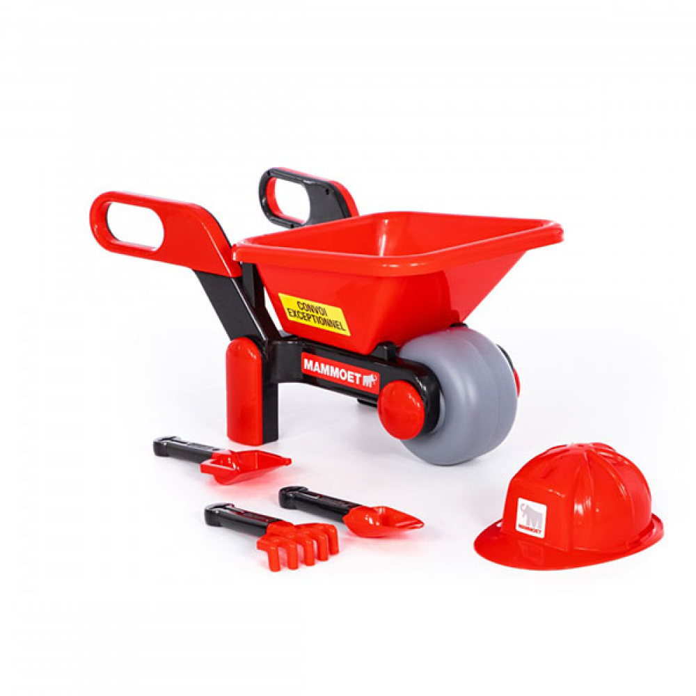 Polesie Παιχνίδι Κήπου με Καρότσι, Κράνος και Εργαλεία για 3+ Ετών