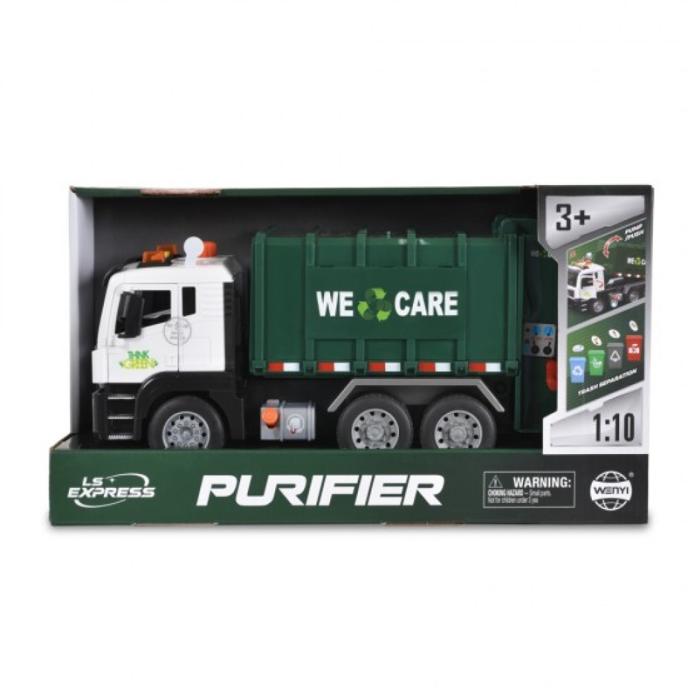 Απορριμματοφόρο Όχημα 1:10 Garbage truck 1115A