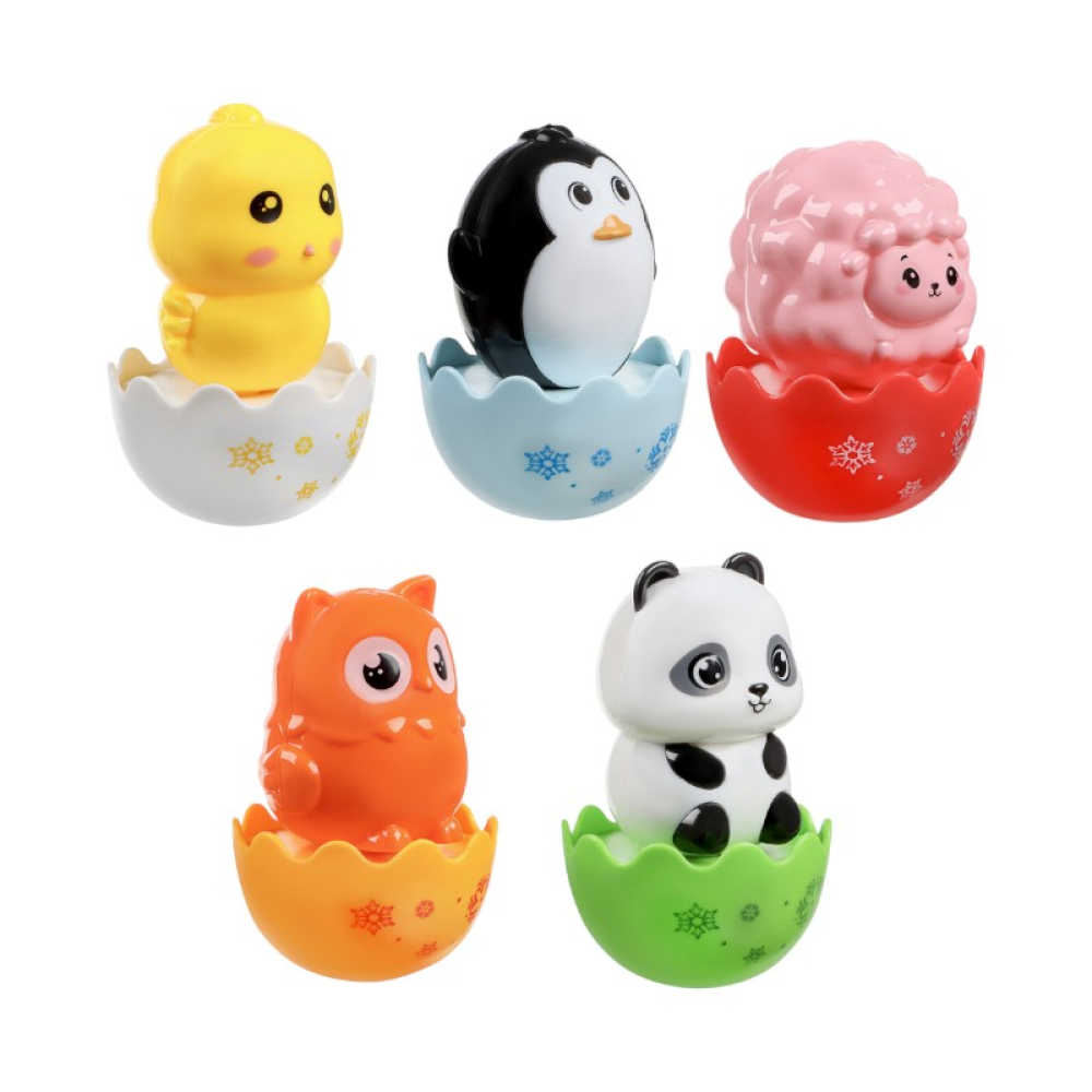 Σετ ζωάκια με βάση αυγό που δεν πέφτει 0m+