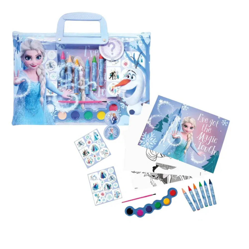 AS Σετ Ζωγραφικής Frozen Icy Adventure με Διάφανη Τσάντα Για 3+ Ετών