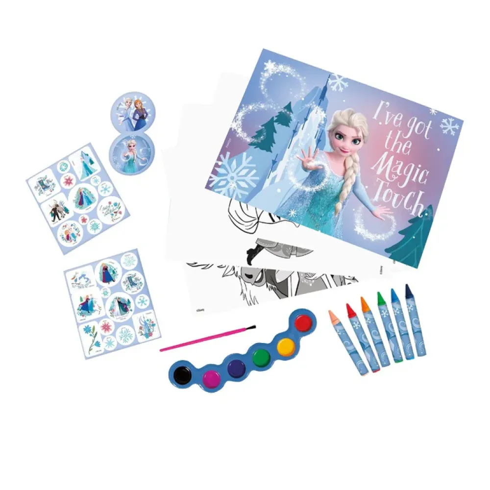 AS Σετ Ζωγραφικής Frozen Icy Adventure με Διάφανη Τσάντα Για 3+ Ετών