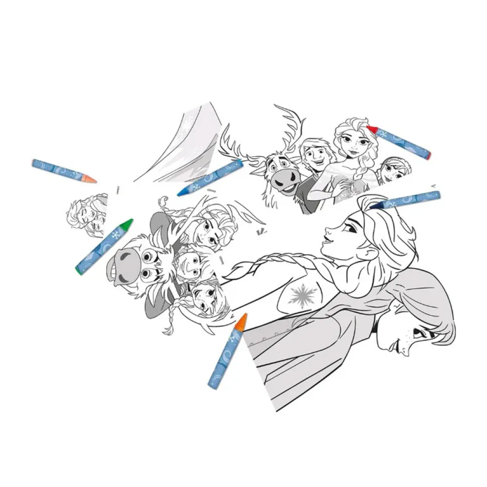 AS Σετ Ζωγραφικής Frozen Icy Adventure με Διάφανη Τσάντα Για 3+ Ετών