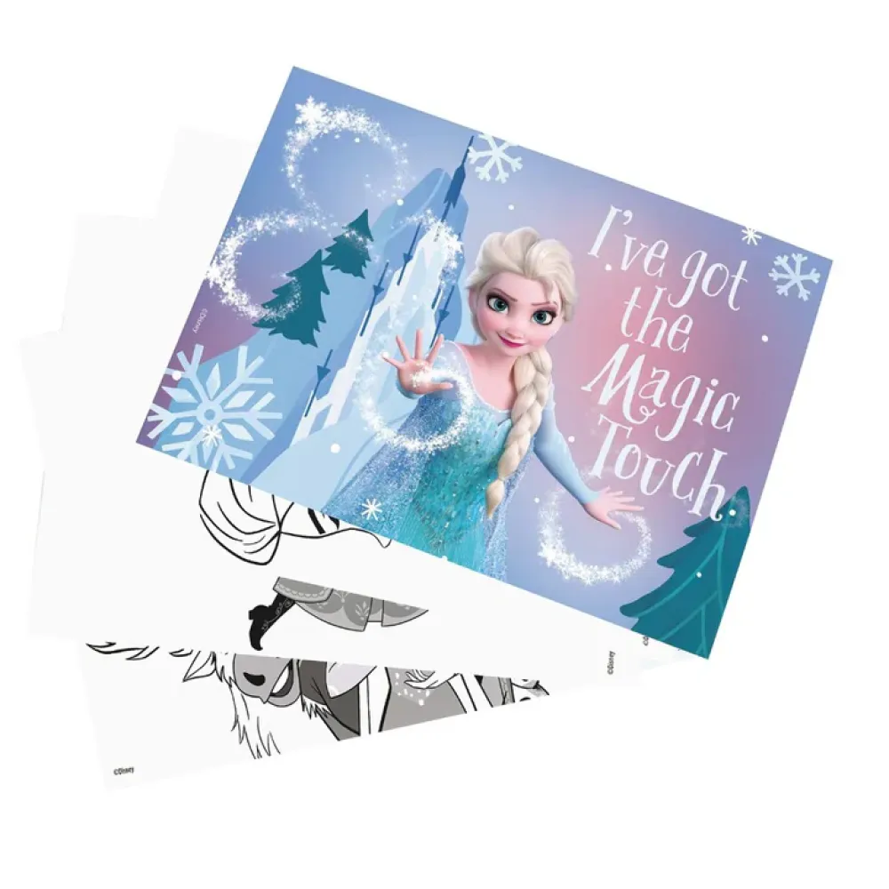 AS Σετ Ζωγραφικής Frozen Icy Adventure με Διάφανη Τσάντα Για 3+ Ετών