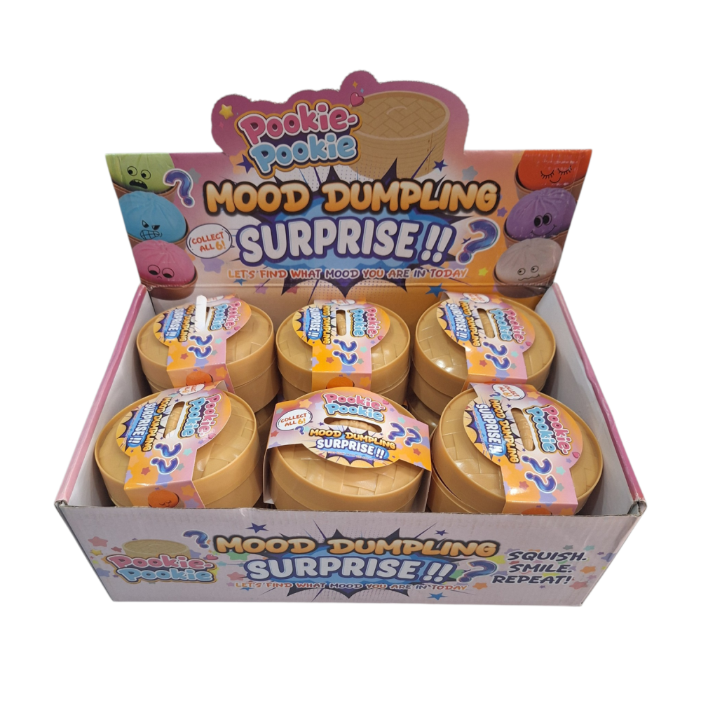 Pookie Pookie Surprise Dumplings Squishy με Φωτάκι & Glitter