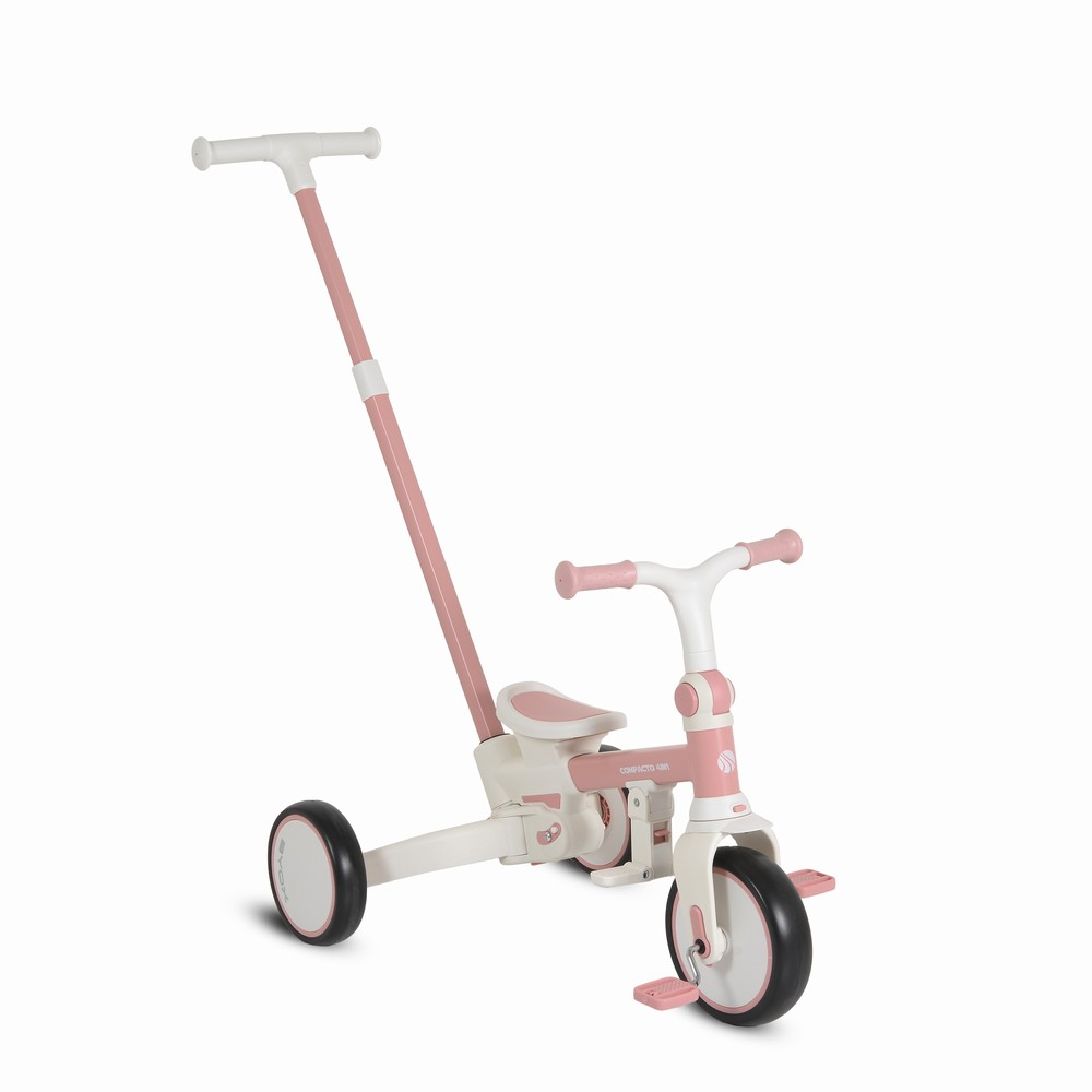 Byox Παιδικό Τρίκυκλο Αναδιπλούμενο Compacto 4in1 pink