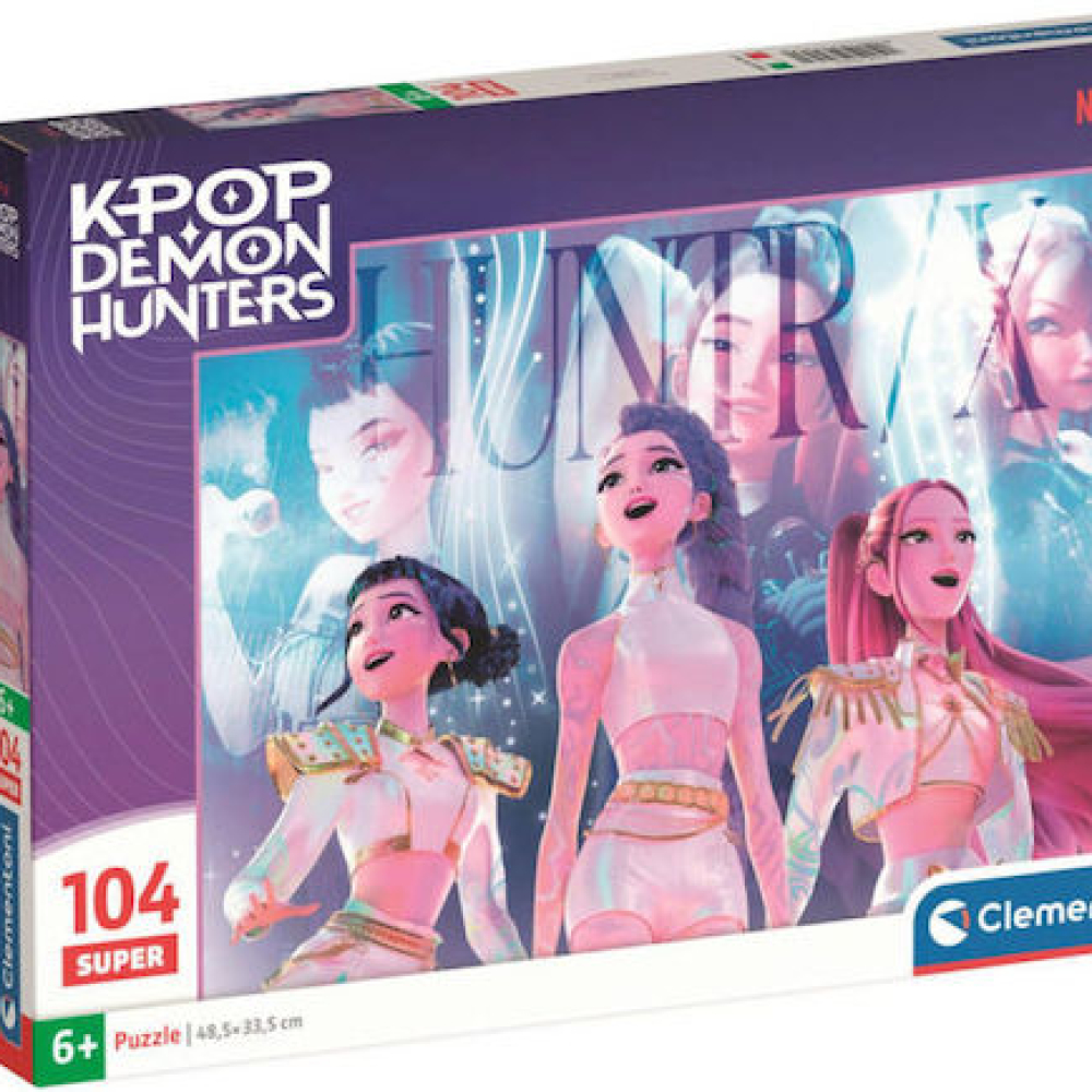 Clementoni Παζλ Super Color Maxi K-Pop Demon Hunters 104 τμχ