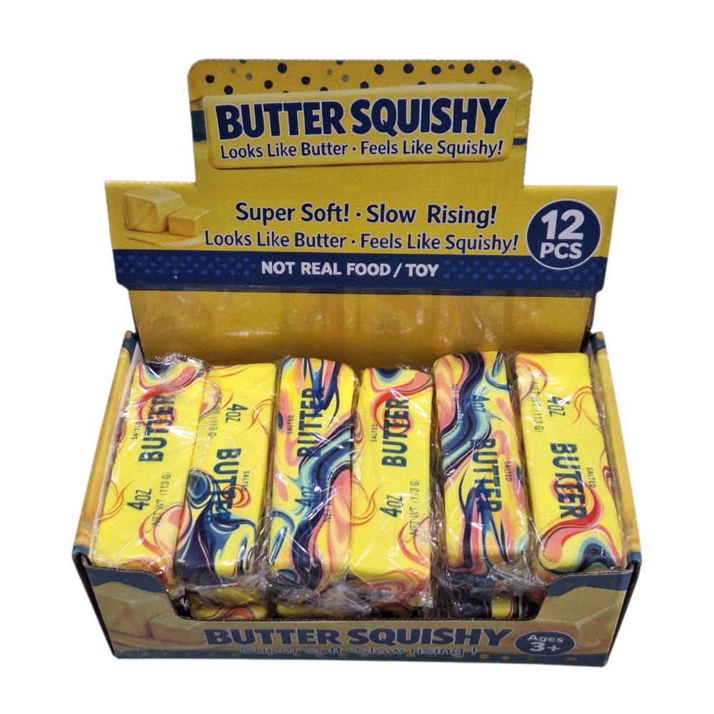 Butter Squishy 4oz 13 x 3.5 x 3.5 cm