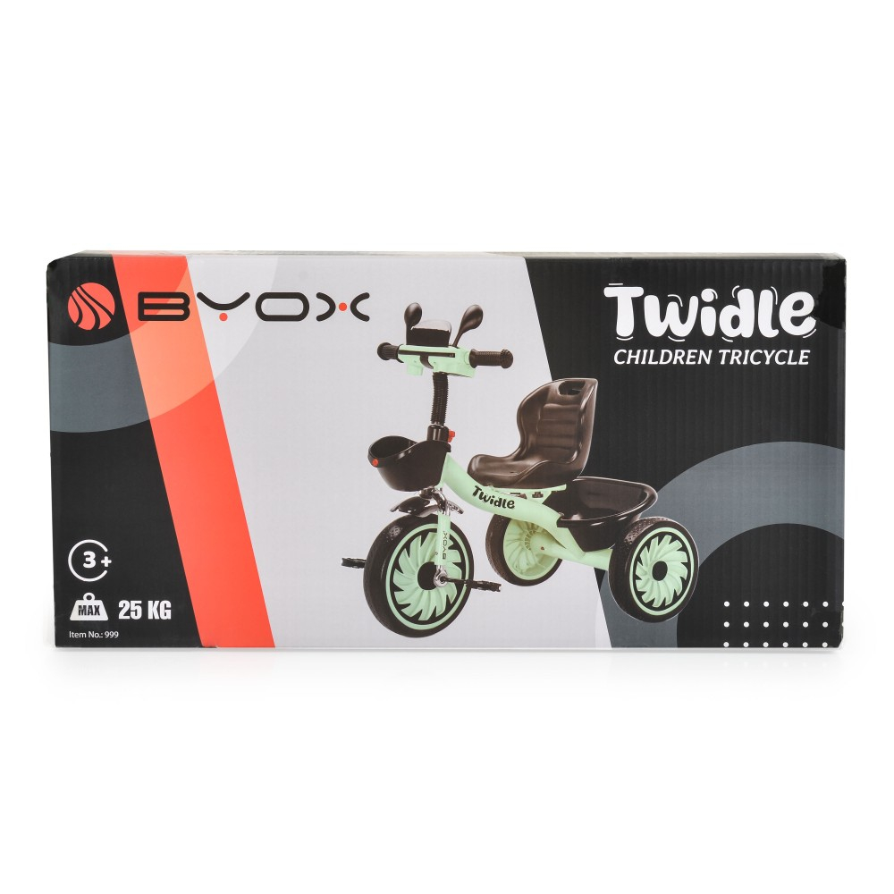 Τρίκυκλο ποδήλατο Byox Twidle pink