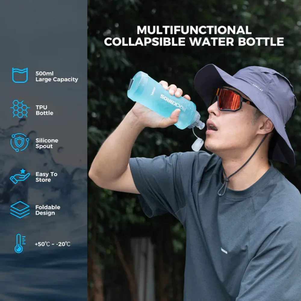 500ml Water Soft Flask - Μπλε