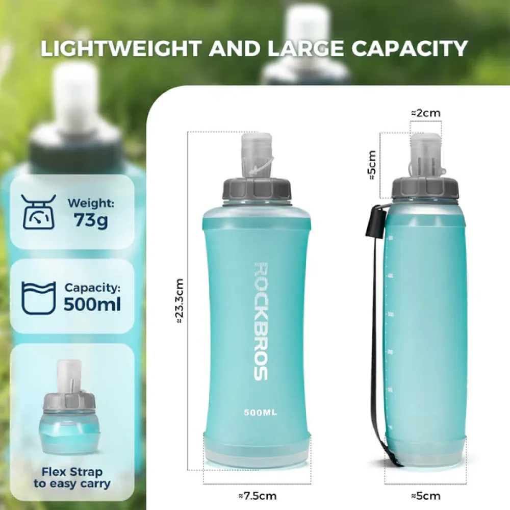 500ml Water Soft Flask - Γκρι