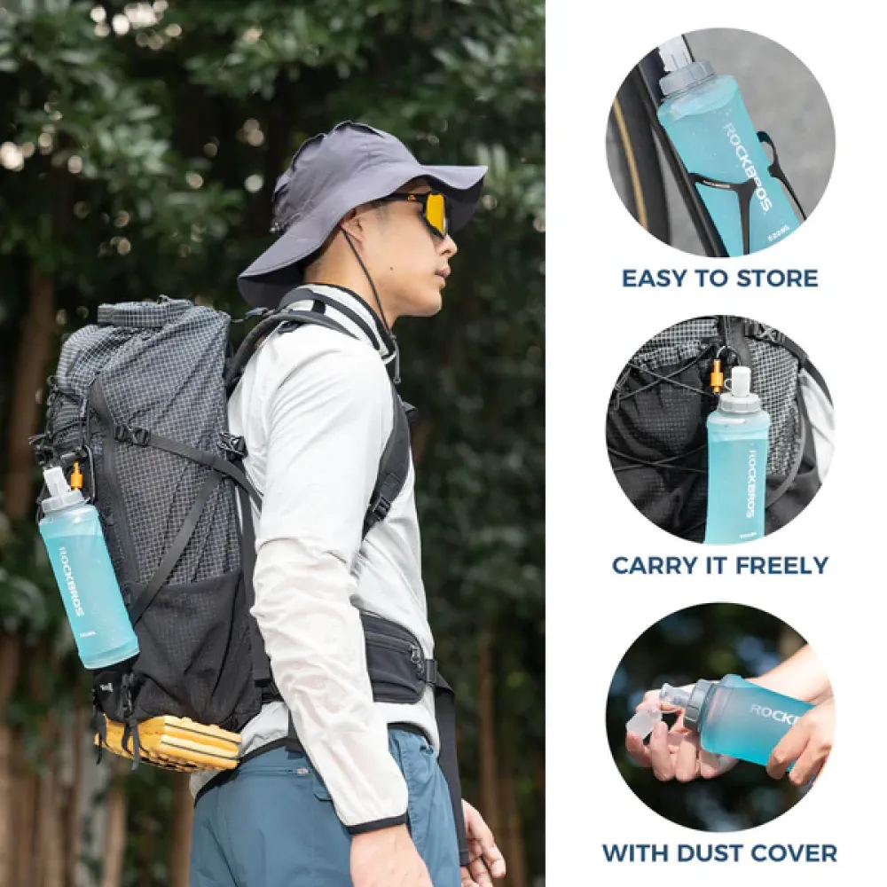 500ml Water Soft Flask - Γκρι